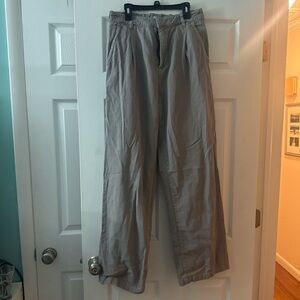 Garage Women's Gray Wide Leg Pants